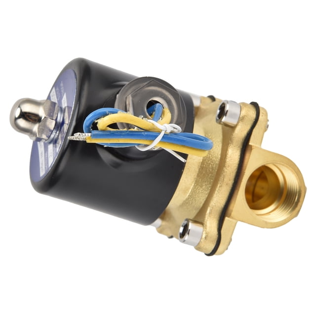 Électrovalve en Laiton Normalement Fermée, Moulage Intégral, Température Applicable