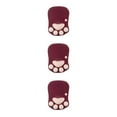 thumbnail image 3 of mmirethe Tapis de Souris de Jeu Protection Poignet Base Antidérapante Fond Sûr en Résine avec Support Poignet Unique DS-013 Rouge Vin 3Ensemble, 3 of 6
