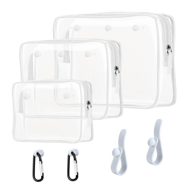 Bolsa de inserción transparente para bolsa de playa de PVC impermeable