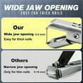 thumbnail image 3 of Nail Clippers, Toenail Clippers, Thick and Ingrown Toenail Cutter with Curved Wide Jaw Blades, Stainless Steel Ergonomic Non-Slip Handle Pedicure Tool for Home and Salon Use, 3 of 8