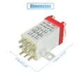 thumbnail image 3 of Unique Bargains No.2015403745/2015403045/2015403245/2015403845 Car Overload Protection Relay for Mercedes-Benz C180 C200 Silver Tone, Red, 3 of 7
