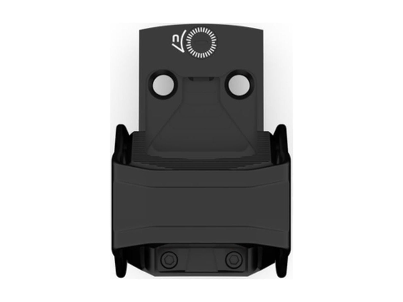 Swampfox Sentinel II Ironsides Shield Red Dot Sight Cover, Black