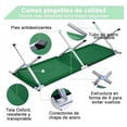 thumbnail image 3 of Catre Plegable CJR para acampar cama Portátil Exterior Reforzado verde 190 cm, 3 of 10
