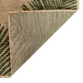 thumbnail image 5 of Liora Manne Carmel Palm 8'10" x 11'9" Green Rectangle Area Rugs CRE91843906, 5 of 6