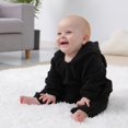thumbnail image 6 of Baby Boys Girls Hooded Bat Shaped Bodysuits Newborn Cute Rompers Jumpsuits Outfits 0-18M, 6 of 8