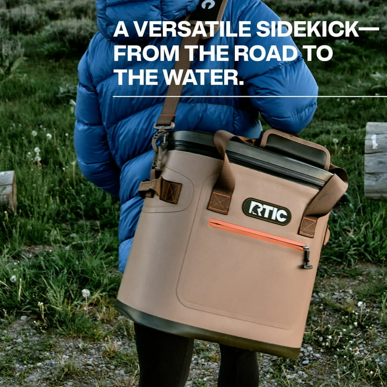 RTIC Insulated Soft Pack Cooler, 20 Can Capacity, Leakproof RTIC Insulated Soft Pack Cooler, 20 Can Capacity, Leakproof