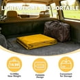 thumbnail image 4 of Kimunuk Canopy Replacement Cover, 12' x 20' Outdoor Portable Carport Replacement Canopy with Ball Bungees for Car Garage Shelter Tent Party Tent, Yellow ,Frame is Not Included, 4 of 6