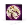 thumbnail image 5 of 3drose, Easter Angel Textured, 6 Greeting Cards with Envelopes, 5 of 7