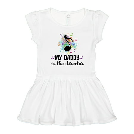 

Inktastic Music Director Daddy School Band Girls Toddler Dress