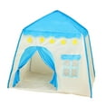 thumbnail image 2 of Tienda de juegos para niños, tienda de campaña de princesa para juegos en interiores y exteriores, tienda de juegos interior india tipo castillo para azul, 2 of 8