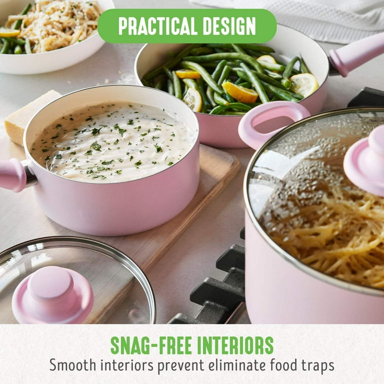 Free Shipping! GreenLife 18-Piece Ceramic Nonstick Cookware Set