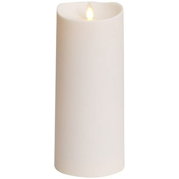 Luminara Outdoor Flameless Candle Plastic Finish, Unscented Moving