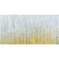 thumbnail image 2 of Wiens, James 32x18 White Modern Wood Framed Museum Art Print Titled - Silver Waters Crop No River Gold, 2 of 4