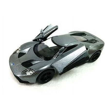 New 5" Kinsmart 2017 Ford GT 1:38 Scale Diecast Model Toy Car- GREY