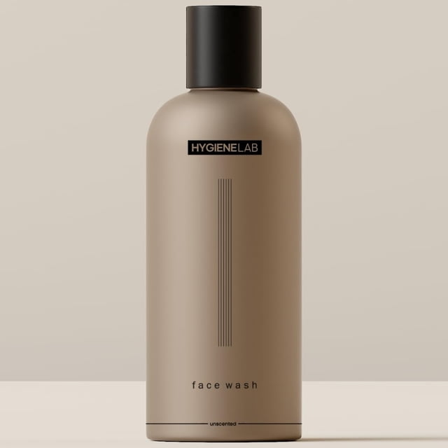 Jabón facial HygieneLab EWG Verified, suave e hidratante, 150 ml