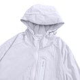 thumbnail image 4 of Women's UPF 50+ Sun Protection UV Jacket Full Zip Lightweight Jacket Athletic Workout Hoodie, 4 of 7