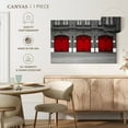 thumbnail image 5 of Elephant Stock Fire Department Pop Wall Art - Horizontal Canvas Wall Art - Living Room Wall Decor - Architecture Canvas - Black And White Decor - 24" x 16", 5 of 8