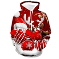 thumbnail image 5 of Sudadera con capucha navideña de Año Nuevo con estampado 3D de Papá Noel para hombre, sudadera con capucha de moda urbana para fiesta, ropa navideña de gran tamaño, 5 of 5