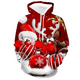 thumbnail image 5 of Sudadera con capucha navideña de Año Nuevo con estampado 3D de Papá Noel para hombre, sudadera con capucha de moda urbana para fiesta, ropa navideña de gran tamaño, 5 of 5
