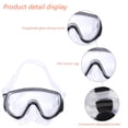 thumbnail image 3 of Diving goggles for adults, men and women, universal glass goggles, large frame mask, snorkeling goggles, 3 of 5