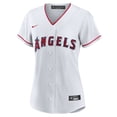 thumbnail image 2 of Women's Nike White Los Angeles Angels Home Replica Team Jersey, 2 of 3