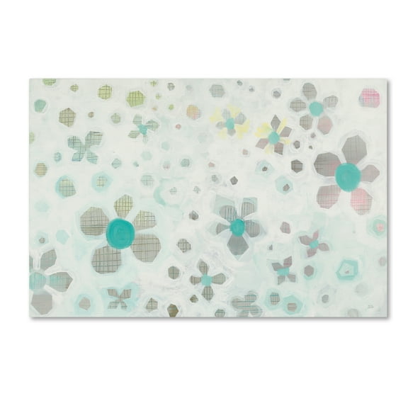 Trademark Fine Art 'Graph Blooms' Canvas Art by Melissa Averinos