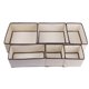 thumbnail image 1 of Naiovety Caja contenedora de 6 uds., soporte de cesta de tela, cajón Beige, divisor, organizadores de armario, ropa interior, bufandas, Almacenamiento y organización del hogar, 1 of 6