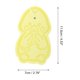 thumbnail image 4 of Cepillo de baño de dibujos animados 1 Pc Unique Bargains para baño 4.53"x2.76"x1.1" Amarillo Limón, 4 of 6