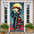 thumbnail image 5 of Floral Skeletons Mexican Theme Banner Colorful Design Day of the Dead Decoration for Festival Party Celebration, 5 of 9