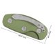 thumbnail image 5 of unbranded Sujetallaves Metálico En Aleación De Aluminio Verde Con Clip Para Cinturón O Bolsillo, 5 of 6