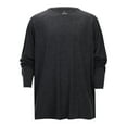 thumbnail image 3 of Mens T-Shirts Full Sleeve Three Pack V Neck 3xl Men's Sports Fitness Long Sleeve T-Shirt Comfortable Breathable Elastic Casual Round Neck Workout Top for Active, 3 of 5