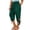 Green, variant on Fashion Casual Trousers With Side Slit And Tapered Ankle For Commute Womens Pants Casual Work Poly