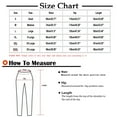 thumbnail image 3 of Stylish Olyvenn Womens Capris Pants High Waist Drawstring Comfy Casual Pants Casua Lightweight Loose Trousers Buttons Trim with Pockets Black XXXL, 3 of 6