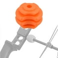 thumbnail image 4 of jinwen Portable Compound Bow Stabilizer Ball Shock Absorber Shockproof Noise Orange, 4 of 9