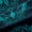 Teal, variant on Feelyou Moth Skull Curtains Pack of 2 (42x84 Each), Hippie Style Curtains Blackout