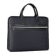 thumbnail image 1 of Bolsa para documentos A4, bolsa de lona para oficina, bolsa de archivo de bolsillo para ordenador portátil, transporte de papel para hombres Negro, 1 of 8