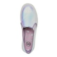 thumbnail image 4 of Wonder Nation Iridescent Twin Gore Slip-on Sneaker (Little Girls & Big Girls), 4 of 6