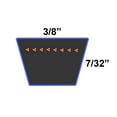 thumbnail image 1 of D&D PowerDrive 3H200 Kevlar V Belt, 1 Band, Aramid, 1 of 2