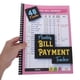 thumbnail image 5 of unbranded Cuaderno Organizador De Facturas Mensual Color Rosa Para Planificación Y Control Del Presupuesto Doméstico, 5 of 6