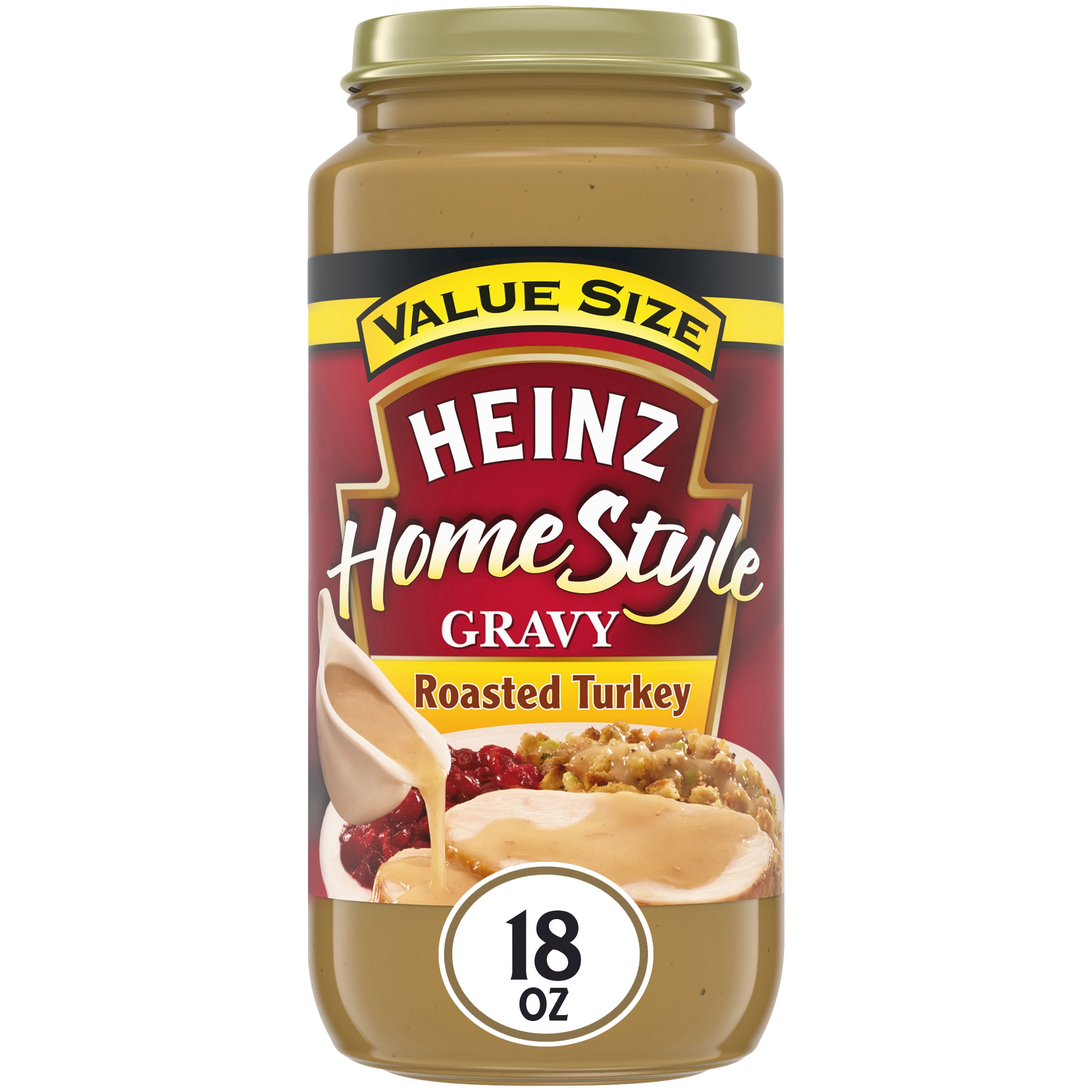 Heinz HomeStyle Turkey Gravy Value Size, 18 oz Jar