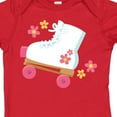 thumbnail image 4 of Inktastic Roller Skate Flowers Girls Baby Bodysuit, 4 of 5