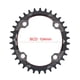 thumbnail image 1 of 1 Anillo de Cadena, Plato Ovalado de Bicicleta Multifuncional para Accesorio de Bicicleta BCD de 104 mm(34T) Unbranded TJ03448-02, 1 of 6