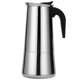 thumbnail image 1 of Cafetera de acero Cafetera italiana Moka Cafetera espresso Cafetera de percolador Herramientas para cafeteras con leche Cafetera de estufa, 1 of 5