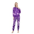 thumbnail image 6 of SDNall Family Halloween Pajamas Woman Halloween Fashion Cute Print Plush Long Sleeved Jumpsuit Family Parent-Child Wear Mom, 6 of 8