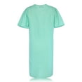 thumbnail image 3 of JEFFRICO House Dresses for Women with Pockets - Lightweight Breathable Short Sleeve Muumuu & Nightgowns - Snap Front Housecoat and Dusters for Women, 3 of 6