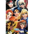 thumbnail image 4 of DC Comics TV - DC Superhero Girls - Group Wall Poster with Push Pins, 14.725" x 22.375", 4 of 6