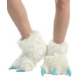 thumbnail image 2 of LazyOne Animal Paw Slippers, Yeti, Child and Adult Unisex Furry Slipper, Small, 2 of 7