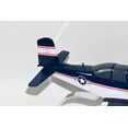 thumbnail image 6 of Beechcraft® T-34B Mentor, Navy Recruiting Command Model,1/25 Mahogany Scale Model, 16", 6 of 8