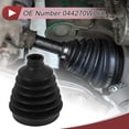 thumbnail image 3 of Kit de bota de junta CV exterior Unique Bargains No.044270W060 con abrazaderas para Toyota Highlander 2008-2013, 3 of 7