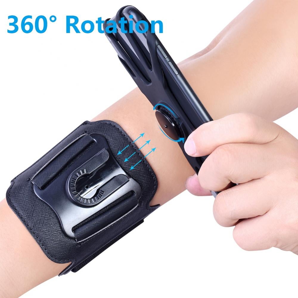 Outdoor 360° Rotating Sports Jogging Running Wrist Band Phone Arm R9C4 